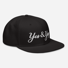 Yes&Yay Black Snapback Cap